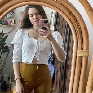 Choosy cottage core blouse!